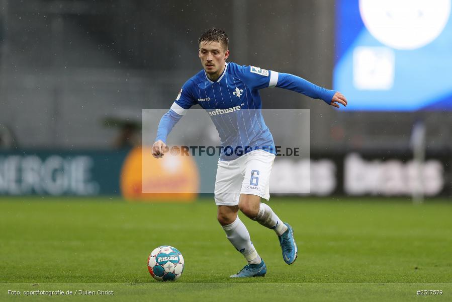 Marvin Mehlem, Merck-Stadion am Böllenfalltor, Darmstadt, 06.02.2022, DFL, sport, action, Februar 2022, Saison 2021/2022, 2. Bundesliga, HSV, SV98, Hamburger SV, SV Darmstadt 98 - Bild-ID: 2317579