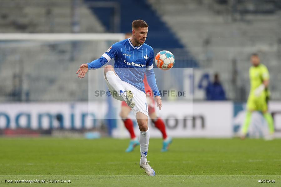 Tobias Kempe, Merck-Stadion am Böllenfalltor, Darmstadt, 06.02.2022, DFL, sport, action, Februar 2022, Saison 2021/2022, 2. Bundesliga, HSV, SV98, Hamburger SV, SV Darmstadt 98 - Bild-ID: 2317608