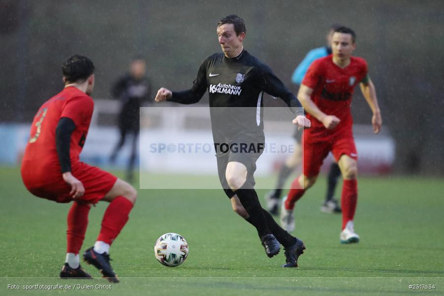 Sebastian Fries, Kunstrasenspielfeld, Frammersbach, 06.02.2022, BFV, sport, action, Februar 2022, Saison 2021/2022, Bezirksfreundschaftsspiele, TSV, TUS, TSV Karlburg, TuS Frammersbach - Bild-ID: 2317634