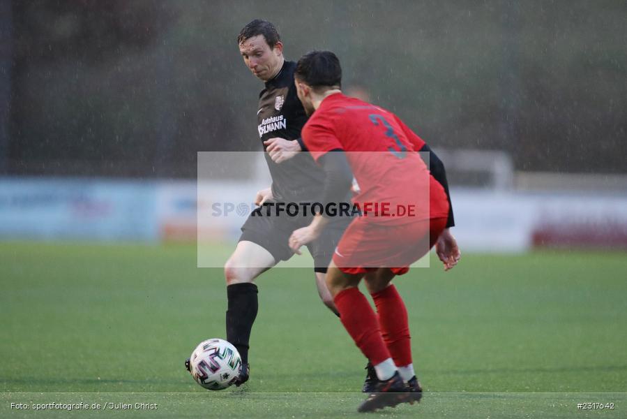 Sebastian Fries, Kunstrasenspielfeld, Frammersbach, 06.02.2022, BFV, sport, action, Februar 2022, Saison 2021/2022, Bezirksfreundschaftsspiele, TSV, TUS, TSV Karlburg, TuS Frammersbach - Bild-ID: 2317642