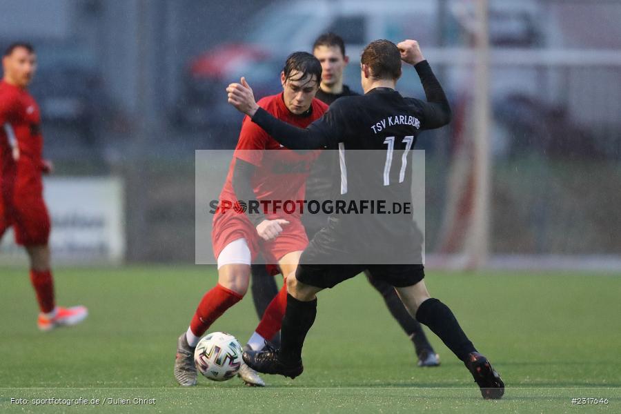 Maurice Matreux, Kunstrasenspielfeld, Frammersbach, 06.02.2022, BFV, sport, action, Februar 2022, Saison 2021/2022, Bezirksfreundschaftsspiele, TSV, TUS, TSV Karlburg, TuS Frammersbach - Bild-ID: 2317646
