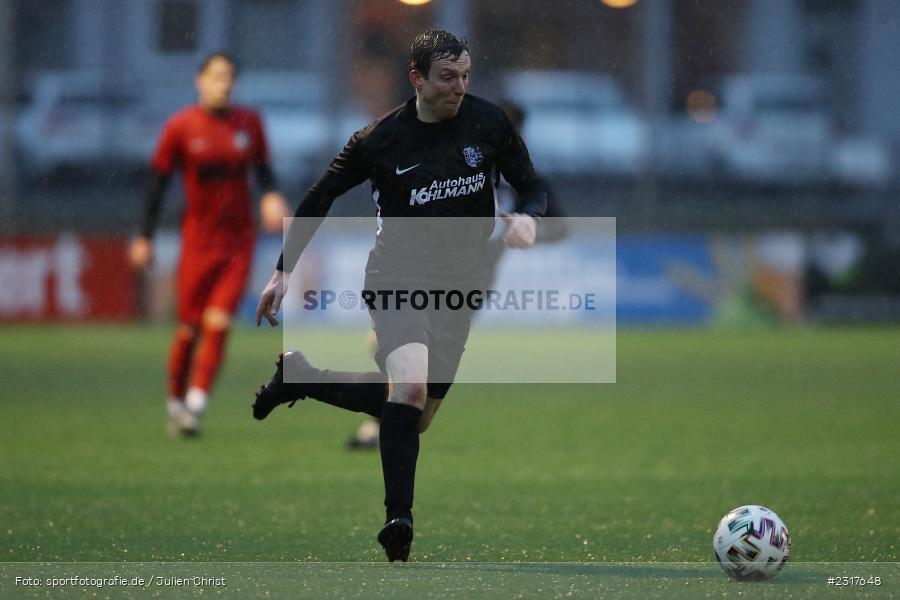 Sebastian Fries, Kunstrasenspielfeld, Frammersbach, 06.02.2022, BFV, sport, action, Februar 2022, Saison 2021/2022, Bezirksfreundschaftsspiele, TSV, TUS, TSV Karlburg, TuS Frammersbach - Bild-ID: 2317648