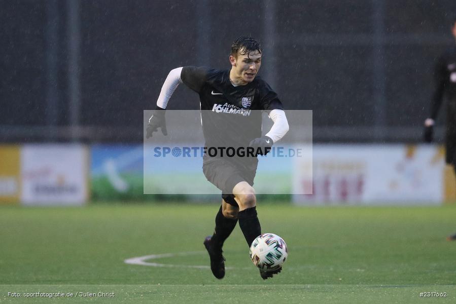 Paul Karle, Kunstrasenspielfeld, Frammersbach, 06.02.2022, BFV, sport, action, Februar 2022, Saison 2021/2022, Bezirksfreundschaftsspiele, TSV, TUS, TSV Karlburg, TuS Frammersbach - Bild-ID: 2317662