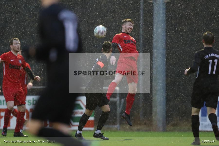 Maximilian Baur, Kunstrasenspielfeld, Frammersbach, 06.02.2022, BFV, sport, action, Februar 2022, Saison 2021/2022, Bezirksfreundschaftsspiele, TSV, TUS, TSV Karlburg, TuS Frammersbach - Bild-ID: 2317669