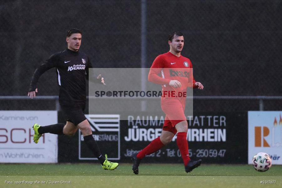 Patrick Geiger, Kunstrasenspielfeld, Frammersbach, 06.02.2022, BFV, sport, action, Februar 2022, Saison 2021/2022, Bezirksfreundschaftsspiele, TSV, TUS, TSV Karlburg, TuS Frammersbach - Bild-ID: 2317677