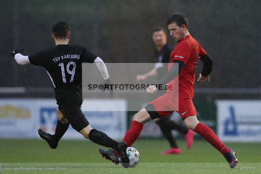 Hannes Weber, Kunstrasenspielfeld, Frammersbach, 06.02.2022, BFV, sport, action, Februar 2022, Saison 2021/2022, Bezirksfreundschaftsspiele, TSV, TUS, TSV Karlburg, TuS Frammersbach - Bild-ID: 2317678