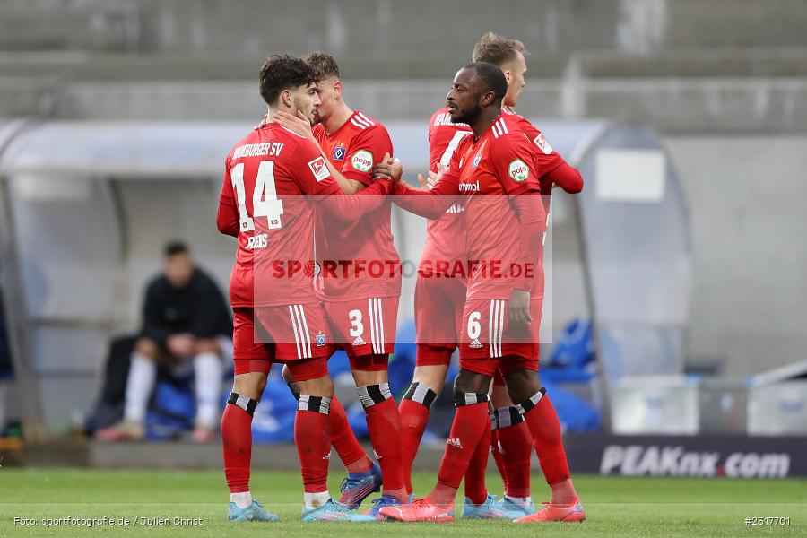 Torjubel, David Kinsombi, Merck-Stadion am Böllenfalltor, Darmstadt, 06.02.2022, DFL, sport, action, Februar 2022, Saison 2021/2022, 2. Bundesliga, HSV, SV98, Hamburger SV, SV Darmstadt 98 - Bild-ID: 2317701 Torjubel, David Kinsombi, Merck-Stadion am Böllenfalltor, Darmstadt, 06.02.2022, DFL, sport, action, Februar 2022, Saison 2021/2022, 2. Bundesliga, HSV, SV98, Hamburger SV, SV Darmstadt 98 - Bild-ID: 2317701