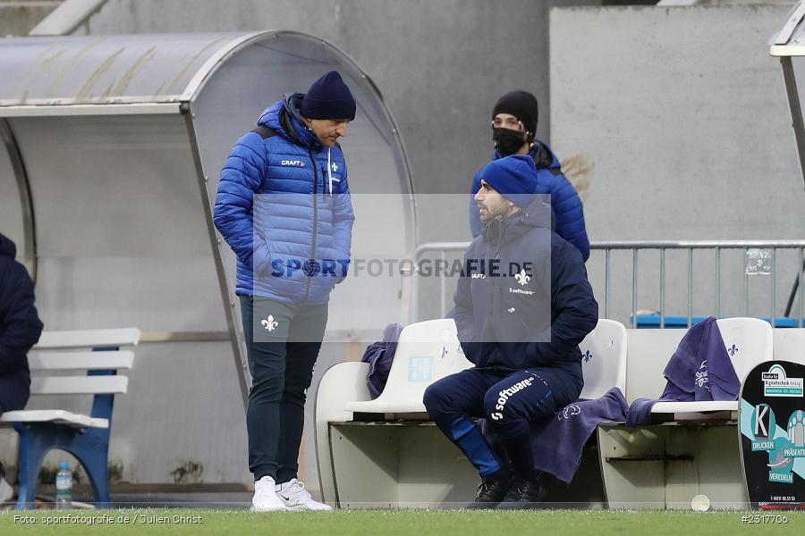 Torsten Lieberknecht, Merck-Stadion am Böllenfalltor, Darmstadt, 06.02.2022, DFL, sport, action, Februar 2022, Saison 2021/2022, 2. Bundesliga, HSV, SV98, Hamburger SV, SV Darmstadt 98 - Bild-ID: 2317706