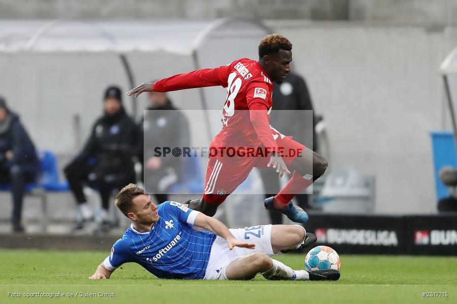 Bakery Jatta, Merck-Stadion am Böllenfalltor, Darmstadt, 06.02.2022, DFL, sport, action, Februar 2022, Saison 2021/2022, 2. Bundesliga, HSV, SV98, Hamburger SV, SV Darmstadt 98 - Bild-ID: 2317713 Bakery Jatta, Merck-Stadion am Böllenfalltor, Darmstadt, 06.02.2022, DFL, sport, action, Februar 2022, Saison 2021/2022, 2. Bundesliga, HSV, SV98, Hamburger SV, SV Darmstadt 98 - Bild-ID: 2317713