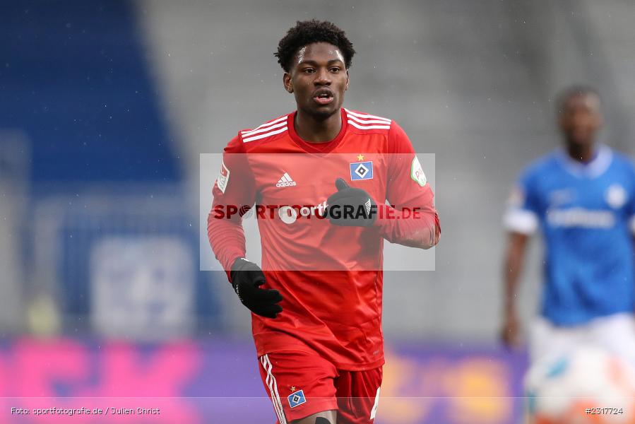 Faride Alidou, Merck-Stadion am Böllenfalltor, Darmstadt, 06.02.2022, DFL, sport, action, Februar 2022, Saison 2021/2022, 2. Bundesliga, HSV, SV98, Hamburger SV, SV Darmstadt 98 - Bild-ID: 2317724 Faride Alidou, Merck-Stadion am Böllenfalltor, Darmstadt, 06.02.2022, DFL, sport, action, Februar 2022, Saison 2021/2022, 2. Bundesliga, HSV, SV98, Hamburger SV, SV Darmstadt 98 - Bild-ID: 2317724