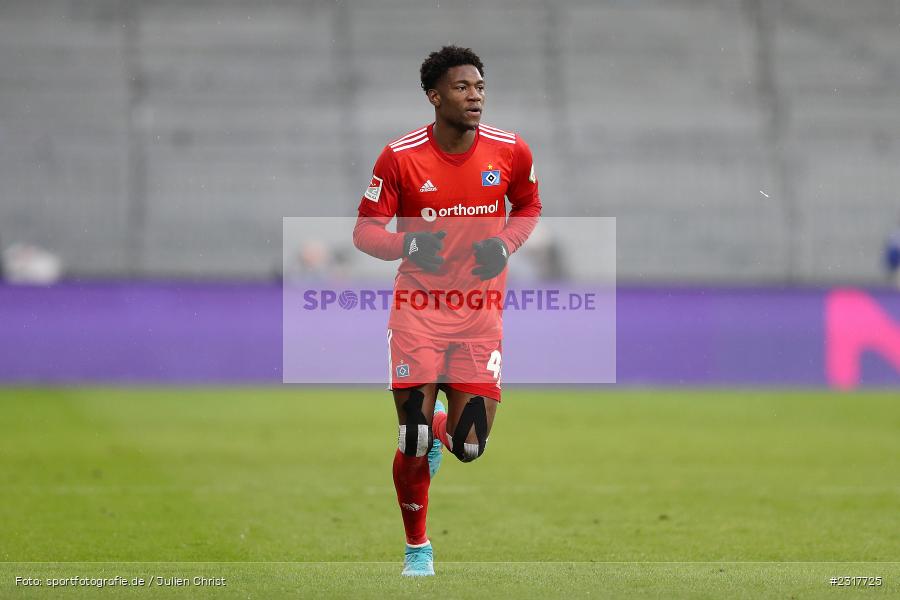 Faride Alidou, Merck-Stadion am Böllenfalltor, Darmstadt, 06.02.2022, DFL, sport, action, Februar 2022, Saison 2021/2022, 2. Bundesliga, HSV, SV98, Hamburger SV, SV Darmstadt 98 - Bild-ID: 2317725