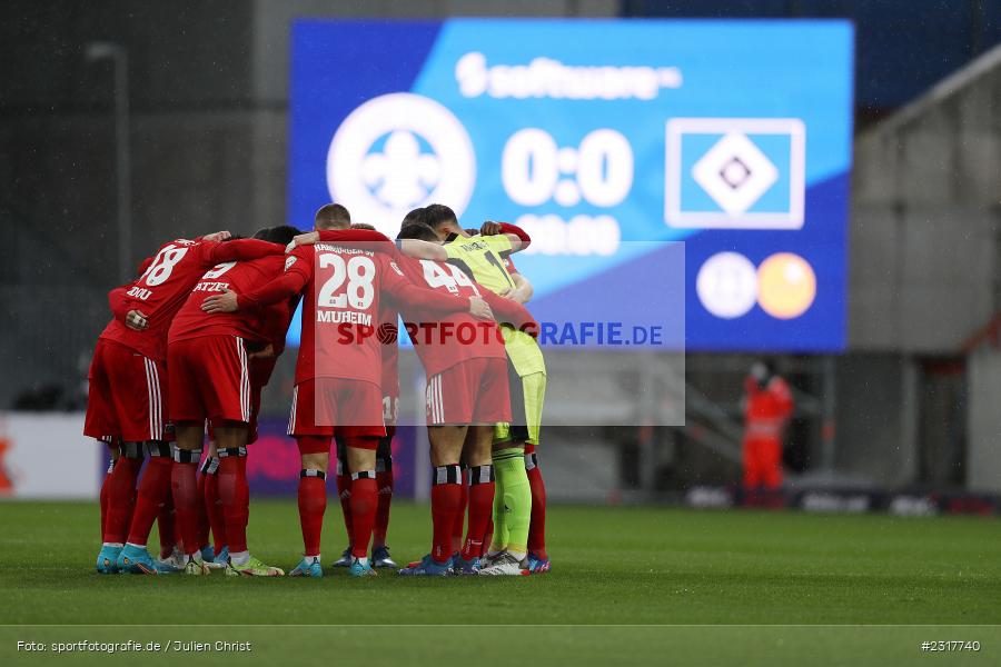 Mannschaftskreis, Merck-Stadion am Böllenfalltor, Darmstadt, 06.02.2022, DFL, sport, action, Februar 2022, Saison 2021/2022, 2. Bundesliga, HSV, SV98, Hamburger SV, SV Darmstadt 98 - Bild-ID: 2317740 Mannschaftskreis, Merck-Stadion am Böllenfalltor, Darmstadt, 06.02.2022, DFL, sport, action, Februar 2022, Saison 2021/2022, 2. Bundesliga, HSV, SV98, Hamburger SV, SV Darmstadt 98 - Bild-ID: 2317740
