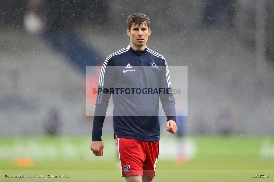 Sebastian Schonlau, Merck-Stadion am Böllenfalltor, Darmstadt, 06.02.2022, DFL, sport, action, Februar 2022, Saison 2021/2022, 2. Bundesliga, HSV, SV98, Hamburger SV, SV Darmstadt 98 - Bild-ID: 2317746