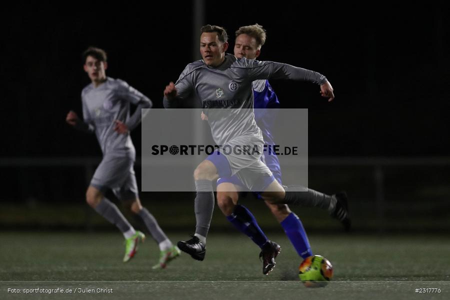 Marc Hänschke, Sepp Endres Sportanlage, Würzburg, 10.02.2022, BFV, sport, action, Februar 2022, Saison 2021/2022, Bezirksfreundschaftsspiele, TGH, WFV, TG Höchberg, Würzburger FV - Bild-ID: 2317776