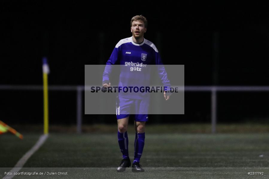 Lennart Bolg, Sepp Endres Sportanlage, Würzburg, 10.02.2022, BFV, sport, action, Februar 2022, Saison 2021/2022, Bezirksfreundschaftsspiele, TGH, WFV, TG Höchberg, Würzburger FV - Bild-ID: 2317792