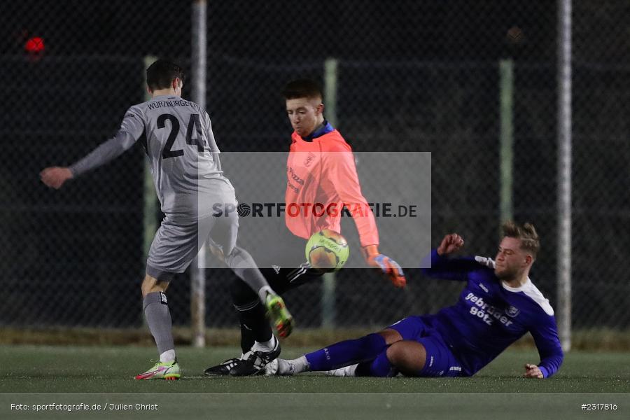 Patrick Meier, Sepp Endres Sportanlage, Würzburg, 10.02.2022, BFV, sport, action, Februar 2022, Saison 2021/2022, Bezirksfreundschaftsspiele, TGH, WFV, TG Höchberg, Würzburger FV - Bild-ID: 2317816