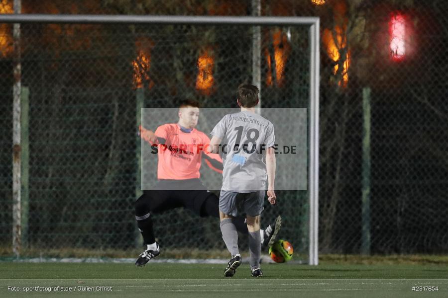 Abseits-Tor, Tobias Rudolph, Sepp Endres Sportanlage, Würzburg, 10.02.2022, BFV, sport, action, Februar 2022, Saison 2021/2022, Bezirksfreundschaftsspiele, TGH, WFV, TG Höchberg, Würzburger FV - Bild-ID: 2317854