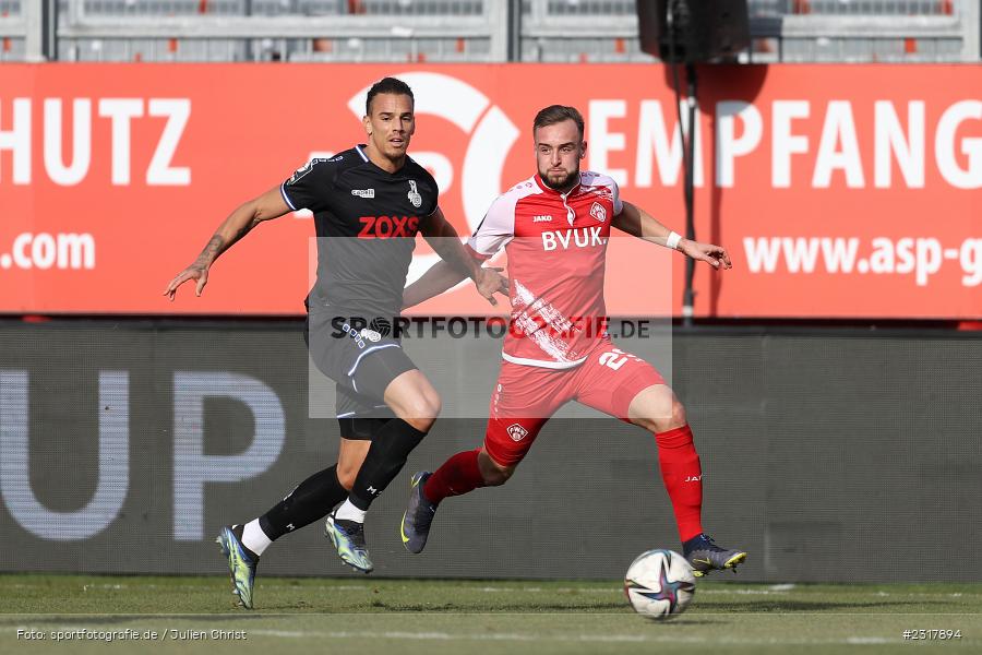 David Kopacz, FLYERALARM Arena, Würzburg, 12.02.2022, DFL, sport, action, Februar 2022, Saison 2021/2022, 3. Liga, MSV, FWK, MSV Duisburg, FC Würzburger Kickers - Bild-ID: 2317894