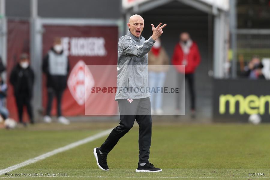 Hände, Arme, gestikuliert, Ralf Santelli, FLYERALARM Arena, Würzburg, 12.02.2022, DFL, sport, action, Februar 2022, Saison 2021/2022, 3. Liga, MSV, FWK, MSV Duisburg, FC Würzburger Kickers - Bild-ID: 2317898