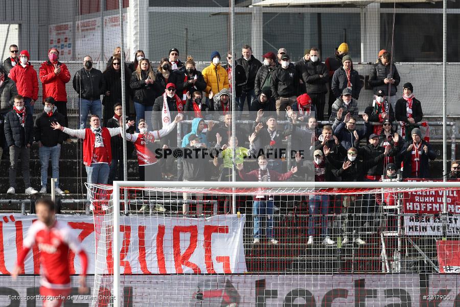 Fans, FLYERALARM Arena, Würzburg, 12.02.2022, DFL, sport, action, Februar 2022, Saison 2021/2022, 3. Liga, MSV, FWK, MSV Duisburg, FC Würzburger Kickers - Bild-ID: 2317905 Fans, FLYERALARM Arena, Würzburg, 12.02.2022, DFL, sport, action, Februar 2022, Saison 2021/2022, 3. Liga, MSV, FWK, MSV Duisburg, FC Würzburger Kickers - Bild-ID: 2317905