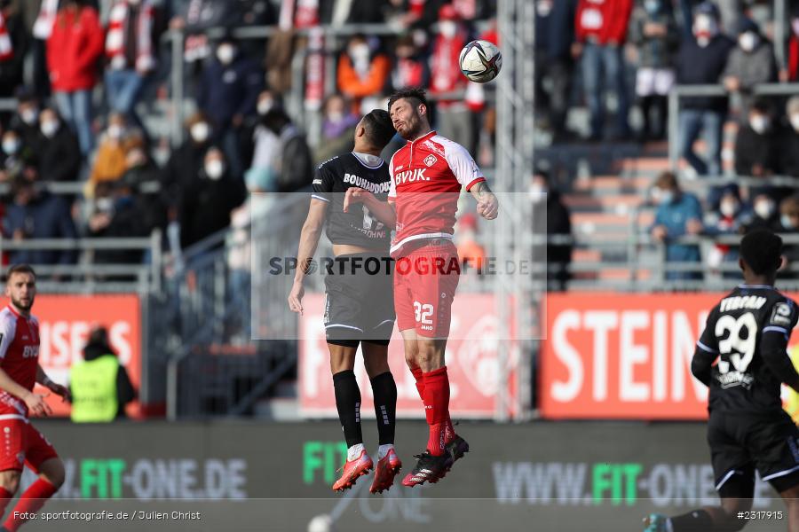Christian Strohdiek, FLYERALARM Arena, Würzburg, 12.02.2022, DFL, sport, action, Februar 2022, Saison 2021/2022, 3. Liga, MSV, FWK, MSV Duisburg, FC Würzburger Kickers - Bild-ID: 2317915