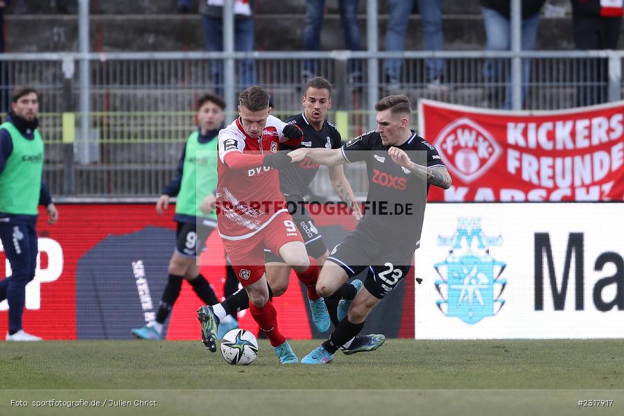 Marvin Pourié, FLYERALARM Arena, Würzburg, 12.02.2022, DFL, sport, action, Februar 2022, Saison 2021/2022, 3. Liga, MSV, FWK, MSV Duisburg, FC Würzburger Kickers - Bild-ID: 2317917