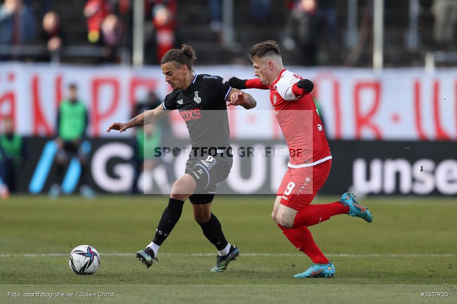 Rolf Feltscher, FLYERALARM Arena, Würzburg, 12.02.2022, DFL, sport, action, Februar 2022, Saison 2021/2022, 3. Liga, MSV, FWK, MSV Duisburg, FC Würzburger Kickers - Bild-ID: 2317920
