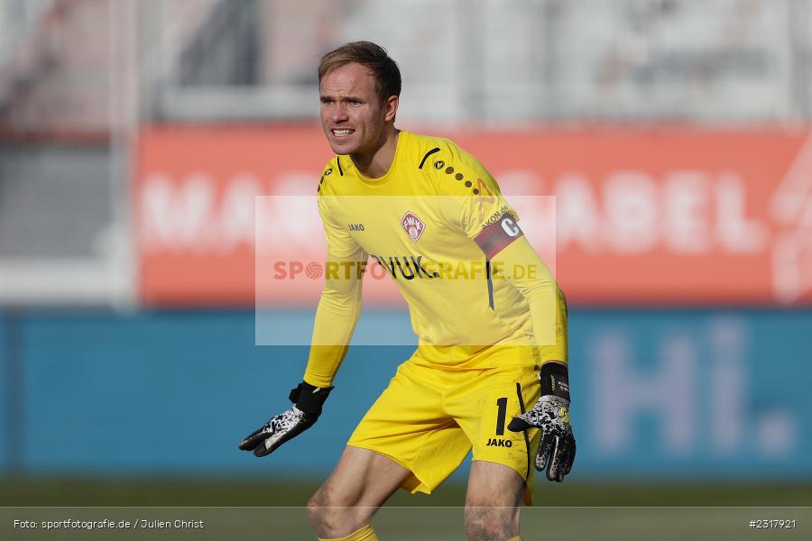 Hendrik Bonmann, FLYERALARM Arena, Würzburg, 12.02.2022, DFL, sport, action, Februar 2022, Saison 2021/2022, 3. Liga, MSV, FWK, MSV Duisburg, FC Würzburger Kickers - Bild-ID: 2317921