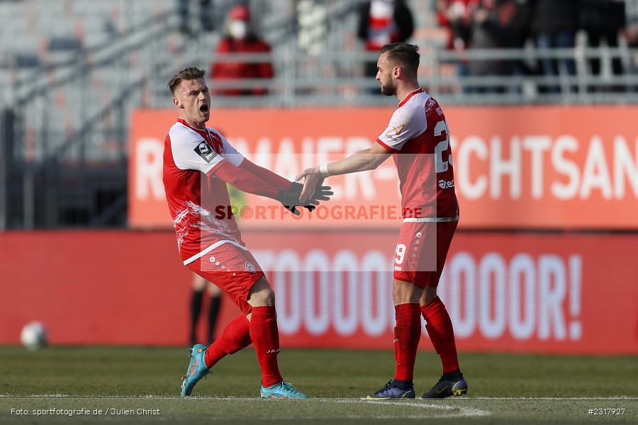Marvin Pourié, FLYERALARM Arena, Würzburg, 12.02.2022, DFL, sport, action, Februar 2022, Saison 2021/2022, 3. Liga, MSV, FWK, MSV Duisburg, FC Würzburger Kickers - Bild-ID: 2317927