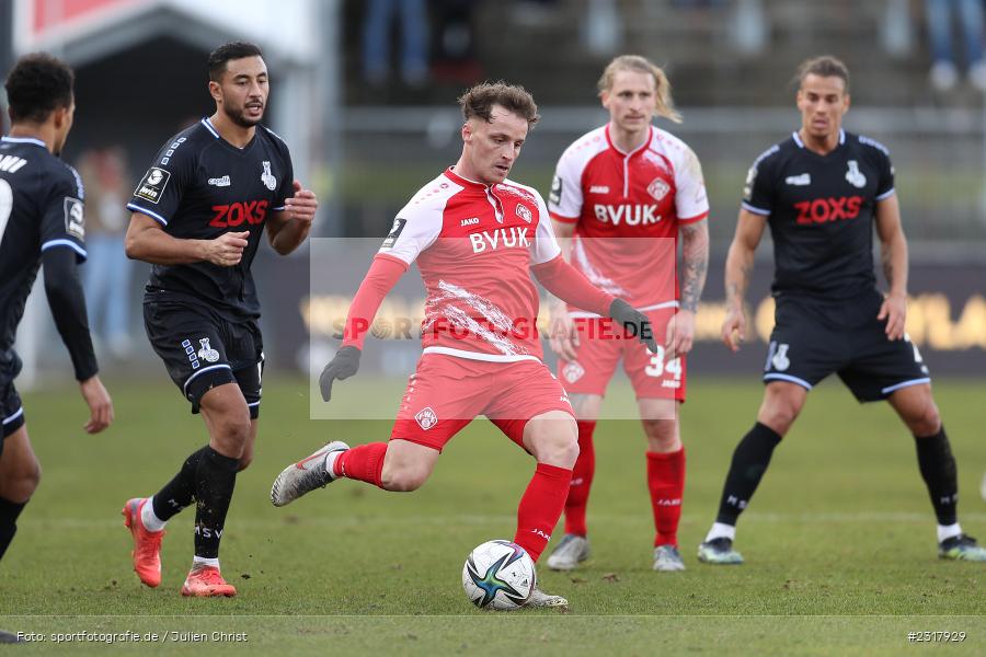Mirnes Pepić, FLYERALARM Arena, Würzburg, 12.02.2022, DFL, sport, action, Februar 2022, Saison 2021/2022, 3. Liga, MSV, FWK, MSV Duisburg, FC Würzburger Kickers - Bild-ID: 2317929