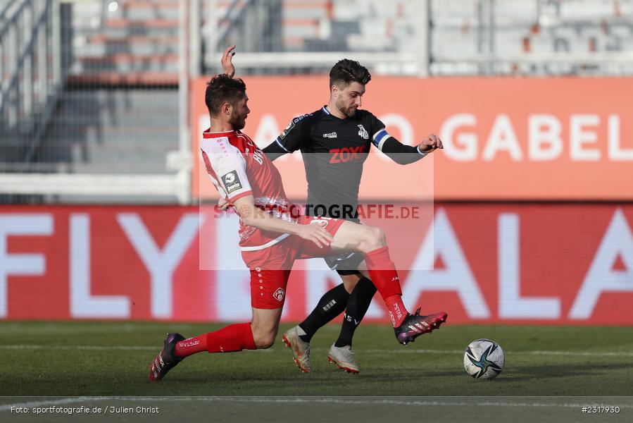Moritz Stoppelkamp, FLYERALARM Arena, Würzburg, 12.02.2022, DFL, sport, action, Februar 2022, Saison 2021/2022, 3. Liga, MSV, FWK, MSV Duisburg, FC Würzburger Kickers - Bild-ID: 2317930