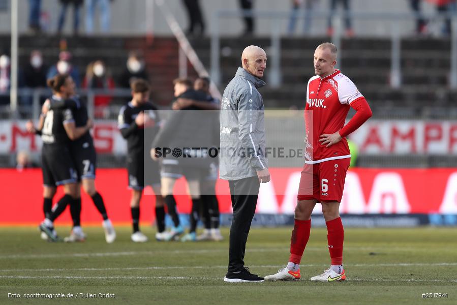 Ralf Santelli, FLYERALARM Arena, Würzburg, 12.02.2022, DFL, sport, action, Februar 2022, Saison 2021/2022, 3. Liga, MSV, FWK, MSV Duisburg, FC Würzburger Kickers - Bild-ID: 2317941