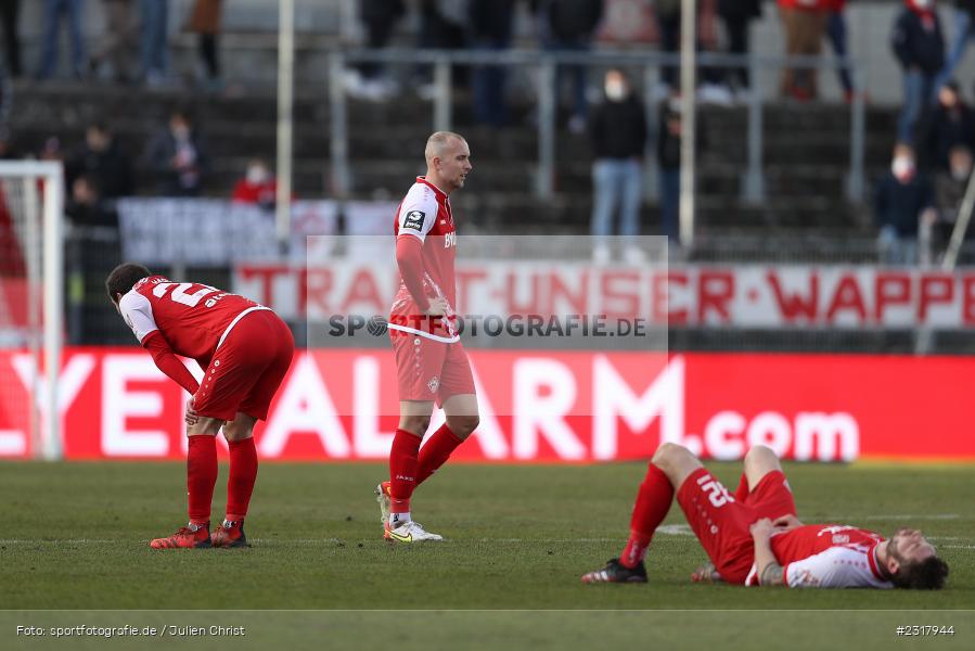 Tobias Kraulich, FLYERALARM Arena, Würzburg, 12.02.2022, DFL, sport, action, Februar 2022, Saison 2021/2022, 3. Liga, MSV, FWK, MSV Duisburg, FC Würzburger Kickers - Bild-ID: 2317944