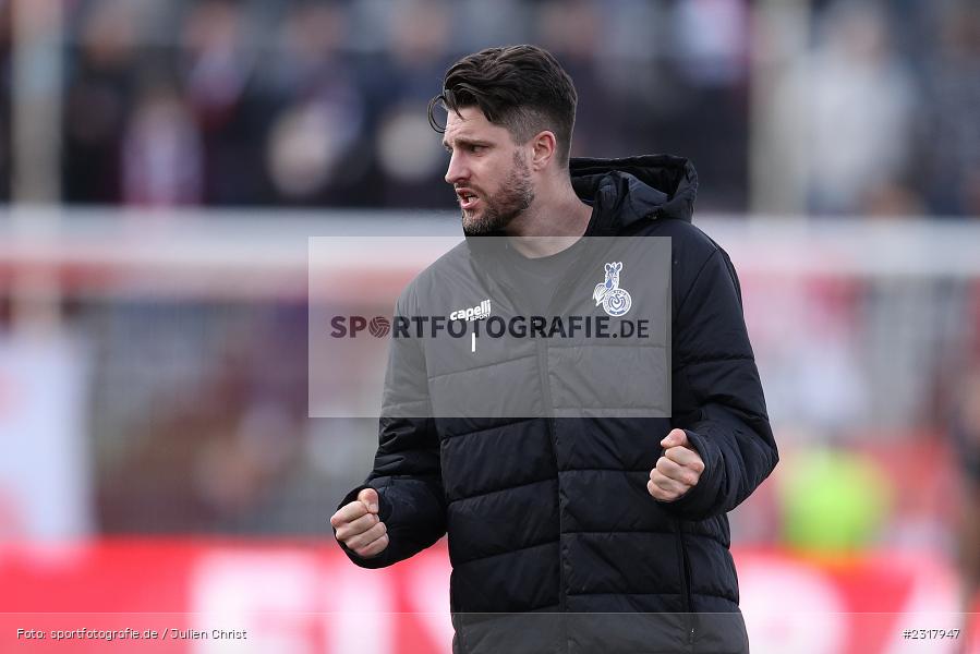 Moritz Stoppelkamp, FLYERALARM Arena, Würzburg, 12.02.2022, DFL, sport, action, Februar 2022, Saison 2021/2022, 3. Liga, MSV, FWK, MSV Duisburg, FC Würzburger Kickers - Bild-ID: 2317947