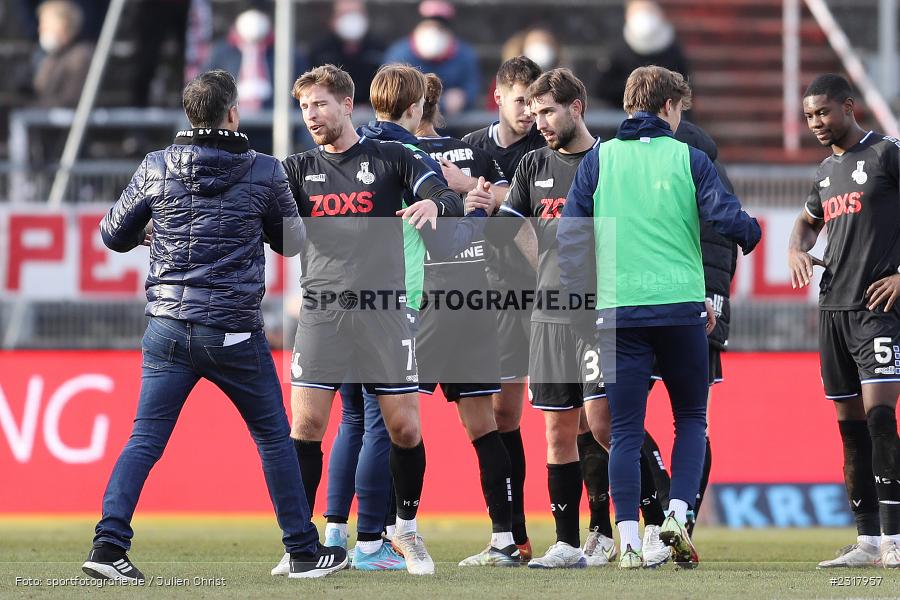 Kolja Pusch, FLYERALARM Arena, Würzburg, 12.02.2022, DFL, sport, action, Februar 2022, Saison 2021/2022, 3. Liga, MSV, FWK, MSV Duisburg, FC Würzburger Kickers - Bild-ID: 2317957