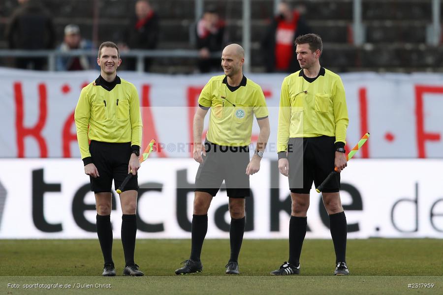 Schiedsrichter, Franz Bokop, FLYERALARM Arena, Würzburg, 12.02.2022, DFL, sport, action, Februar 2022, Saison 2021/2022, 3. Liga, MSV, FWK, MSV Duisburg, FC Würzburger Kickers - Bild-ID: 2317959