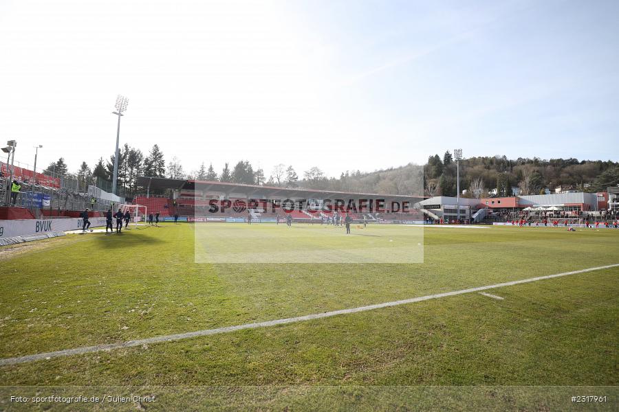 Innenraum, Stadion, FLYERALARM Arena, Würzburg, 12.02.2022, DFL, sport, action, Februar 2022, Saison 2021/2022, 3. Liga, MSV, FWK, MSV Duisburg, FC Würzburger Kickers - Bild-ID: 2317961