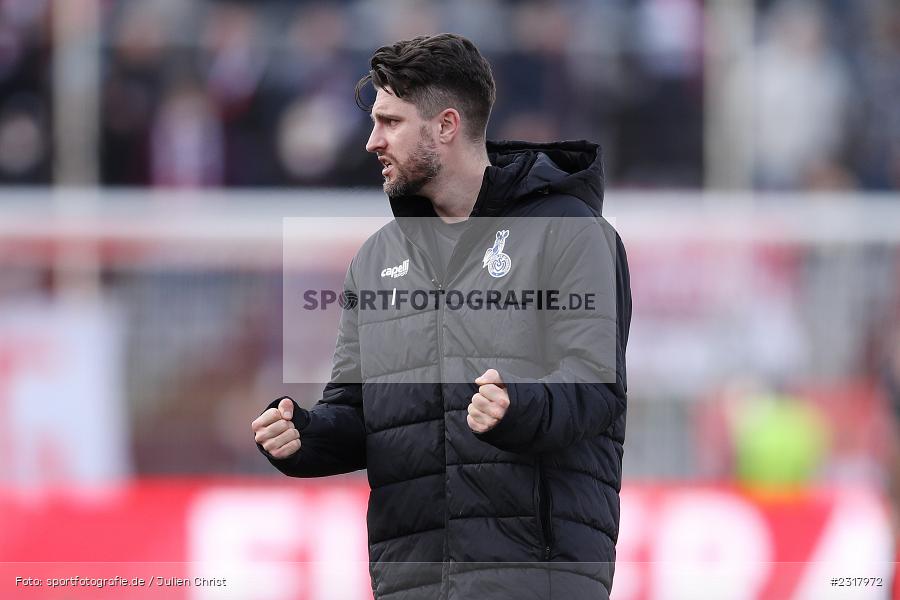 Moritz Stoppelkamp, FLYERALARM Arena, Würzburg, 12.02.2022, DFL, sport, action, Februar 2022, Saison 2021/2022, 3. Liga, MSV, FWK, MSV Duisburg, FC Würzburger Kickers - Bild-ID: 2317972