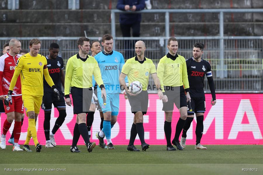 Franz Bokop, FLYERALARM Arena, Würzburg, 12.02.2022, DFL, sport, action, Februar 2022, Saison 2021/2022, 3. Liga, MSV, FWK, MSV Duisburg, FC Würzburger Kickers - Bild-ID: 2318072