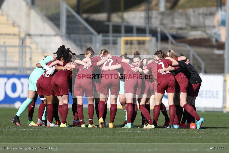 Mannschaftskreis, Dietmar-Hopp-Stadion, Hoffenheim, 13.02.2022, DFB, sport, action, Februar 2022, Saison 2021/2022, FLYERALARM Frauen-Bundesliga, FFBL, SGS, TSG, SGS Essen, TSG 1899 Hoffenheim - Bild-ID: 2318088 Mannschaftskreis, Dietmar-Hopp-Stadion, Hoffenheim, 13.02.2022, DFB, sport, action, Februar 2022, Saison 2021/2022, FLYERALARM Frauen-Bundesliga, FFBL, SGS, TSG, SGS Essen, TSG 1899 Hoffenheim - Bild-ID: 2318088