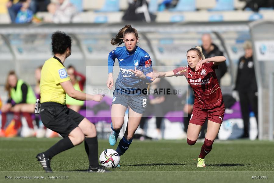 Jule Brand, Dietmar-Hopp-Stadion, Hoffenheim, 13.02.2022, DFB, sport, action, Februar 2022, Saison 2021/2022, FLYERALARM Frauen-Bundesliga, FFBL, SGS, TSG, SGS Essen, TSG 1899 Hoffenheim - Bild-ID: 2318093 Jule Brand, Dietmar-Hopp-Stadion, Hoffenheim, 13.02.2022, DFB, sport, action, Februar 2022, Saison 2021/2022, FLYERALARM Frauen-Bundesliga, FFBL, SGS, TSG, SGS Essen, TSG 1899 Hoffenheim - Bild-ID: 2318093