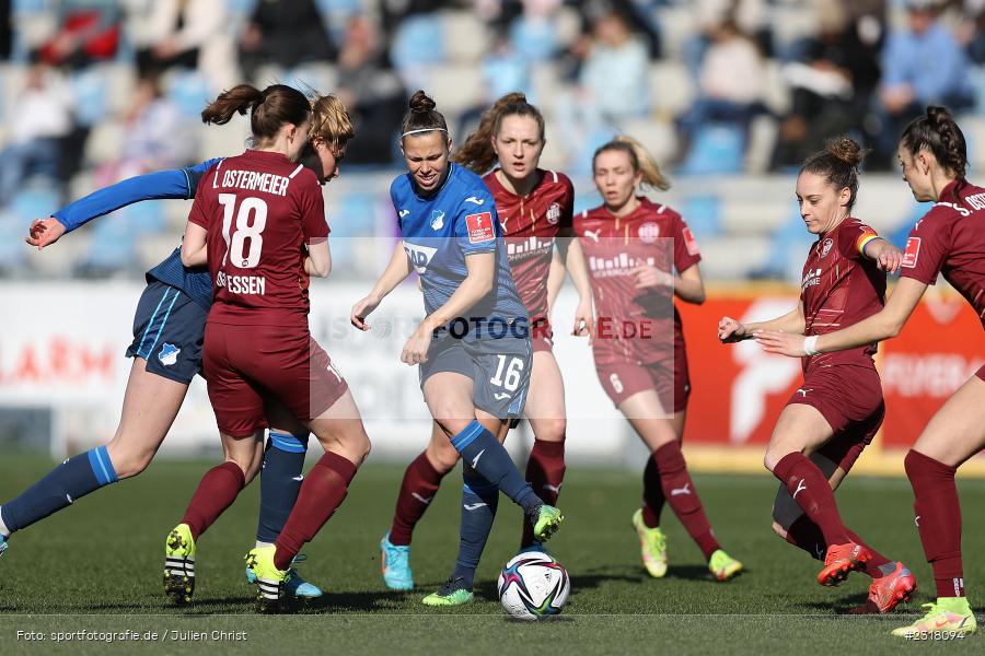Nicole Billa, Dietmar-Hopp-Stadion, Hoffenheim, 13.02.2022, DFB, sport, action, Februar 2022, Saison 2021/2022, FLYERALARM Frauen-Bundesliga, FFBL, SGS, TSG, SGS Essen, TSG 1899 Hoffenheim - Bild-ID: 2318094 Nicole Billa, Dietmar-Hopp-Stadion, Hoffenheim, 13.02.2022, DFB, sport, action, Februar 2022, Saison 2021/2022, FLYERALARM Frauen-Bundesliga, FFBL, SGS, TSG, SGS Essen, TSG 1899 Hoffenheim - Bild-ID: 2318094