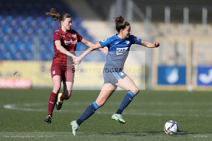 Franziska Harsch, Dietmar-Hopp-Stadion, Hoffenheim, 13.02.2022, DFB, sport, action, Februar 2022, Saison 2021/2022, FLYERALARM Frauen-Bundesliga, FFBL, SGS, TSG, SGS Essen, TSG 1899 Hoffenheim - Bild-ID: 2318098 Franziska Harsch, Dietmar-Hopp-Stadion, Hoffenheim, 13.02.2022, DFB, sport, action, Februar 2022, Saison 2021/2022, FLYERALARM Frauen-Bundesliga, FFBL, SGS, TSG, SGS Essen, TSG 1899 Hoffenheim - Bild-ID: 2318098