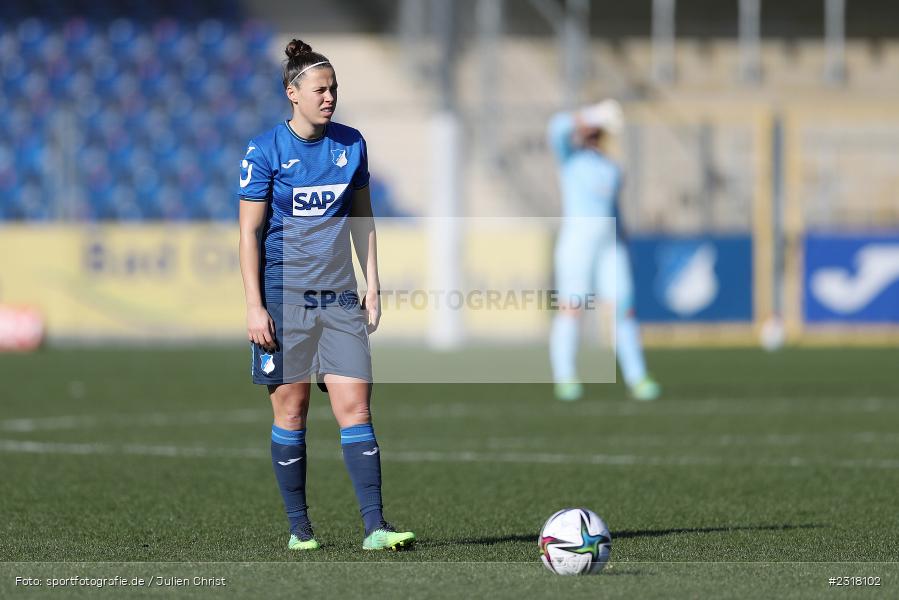 Nicole Billa, Dietmar-Hopp-Stadion, Hoffenheim, 13.02.2022, DFB, sport, action, Februar 2022, Saison 2021/2022, FLYERALARM Frauen-Bundesliga, FFBL, SGS, TSG, SGS Essen, TSG 1899 Hoffenheim - Bild-ID: 2318102 Nicole Billa, Dietmar-Hopp-Stadion, Hoffenheim, 13.02.2022, DFB, sport, action, Februar 2022, Saison 2021/2022, FLYERALARM Frauen-Bundesliga, FFBL, SGS, TSG, SGS Essen, TSG 1899 Hoffenheim - Bild-ID: 2318102