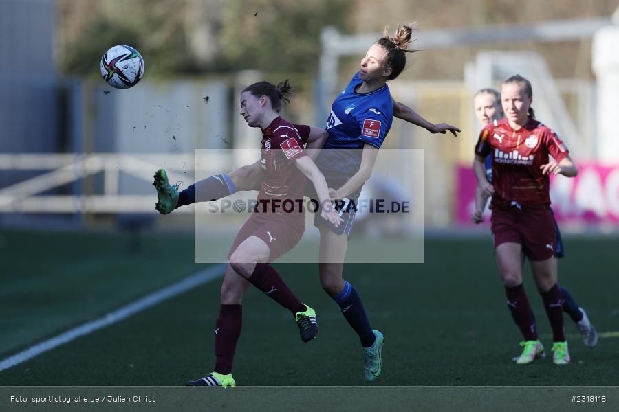 Franziska Harsch, Dietmar-Hopp-Stadion, Hoffenheim, 13.02.2022, DFB, sport, action, Februar 2022, Saison 2021/2022, FLYERALARM Frauen-Bundesliga, FFBL, SGS, TSG, SGS Essen, TSG 1899 Hoffenheim - Bild-ID: 2318118 Franziska Harsch, Dietmar-Hopp-Stadion, Hoffenheim, 13.02.2022, DFB, sport, action, Februar 2022, Saison 2021/2022, FLYERALARM Frauen-Bundesliga, FFBL, SGS, TSG, SGS Essen, TSG 1899 Hoffenheim - Bild-ID: 2318118