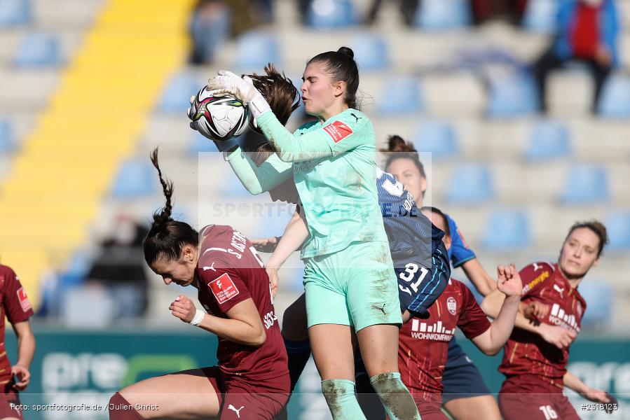 Sophia Winkler, Dietmar-Hopp-Stadion, Hoffenheim, 13.02.2022, DFB, sport, action, Februar 2022, Saison 2021/2022, FLYERALARM Frauen-Bundesliga, FFBL, SGS, TSG, SGS Essen, TSG 1899 Hoffenheim - Bild-ID: 2318123 Sophia Winkler, Dietmar-Hopp-Stadion, Hoffenheim, 13.02.2022, DFB, sport, action, Februar 2022, Saison 2021/2022, FLYERALARM Frauen-Bundesliga, FFBL, SGS, TSG, SGS Essen, TSG 1899 Hoffenheim - Bild-ID: 2318123