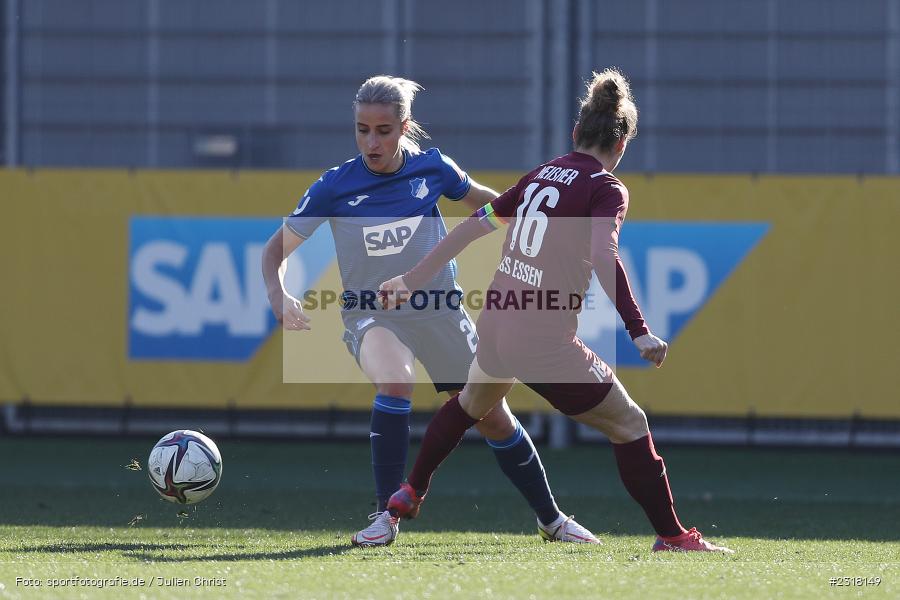 Vanessa Leimenstoll, Dietmar-Hopp-Stadion, Hoffenheim, 13.02.2022, DFB, sport, action, Februar 2022, Saison 2021/2022, FLYERALARM Frauen-Bundesliga, FFBL, SGS, TSG, SGS Essen, TSG 1899 Hoffenheim - Bild-ID: 2318149