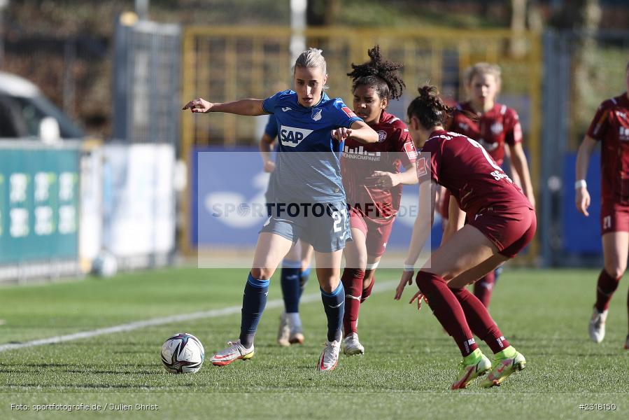 Vanessa Leimenstoll, Dietmar-Hopp-Stadion, Hoffenheim, 13.02.2022, DFB, sport, action, Februar 2022, Saison 2021/2022, FLYERALARM Frauen-Bundesliga, FFBL, SGS, TSG, SGS Essen, TSG 1899 Hoffenheim - Bild-ID: 2318150