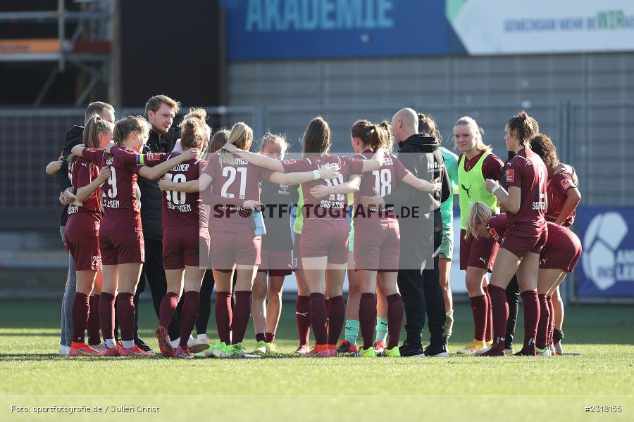 Mannschaftskreis, Dietmar-Hopp-Stadion, Hoffenheim, 13.02.2022, DFB, sport, action, Februar 2022, Saison 2021/2022, FLYERALARM Frauen-Bundesliga, FFBL, SGS, TSG, SGS Essen, TSG 1899 Hoffenheim - Bild-ID: 2318155 Mannschaftskreis, Dietmar-Hopp-Stadion, Hoffenheim, 13.02.2022, DFB, sport, action, Februar 2022, Saison 2021/2022, FLYERALARM Frauen-Bundesliga, FFBL, SGS, TSG, SGS Essen, TSG 1899 Hoffenheim - Bild-ID: 2318155