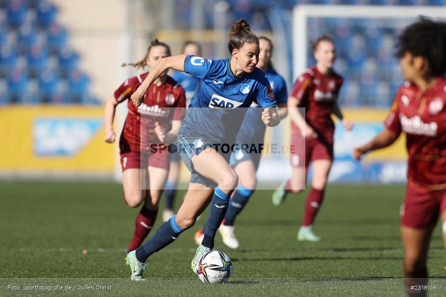 Franziska Harsch, Dietmar-Hopp-Stadion, Hoffenheim, 13.02.2022, DFB, sport, action, Februar 2022, Saison 2021/2022, FLYERALARM Frauen-Bundesliga, FFBL, SGS, TSG, SGS Essen, TSG 1899 Hoffenheim - Bild-ID: 2318168 Franziska Harsch, Dietmar-Hopp-Stadion, Hoffenheim, 13.02.2022, DFB, sport, action, Februar 2022, Saison 2021/2022, FLYERALARM Frauen-Bundesliga, FFBL, SGS, TSG, SGS Essen, TSG 1899 Hoffenheim - Bild-ID: 2318168
